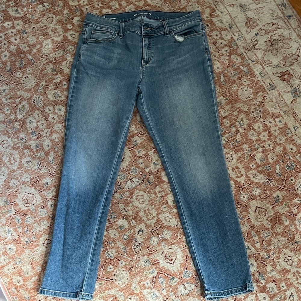 1271.Liz Claiborne Classic Blue Skinny Jeans